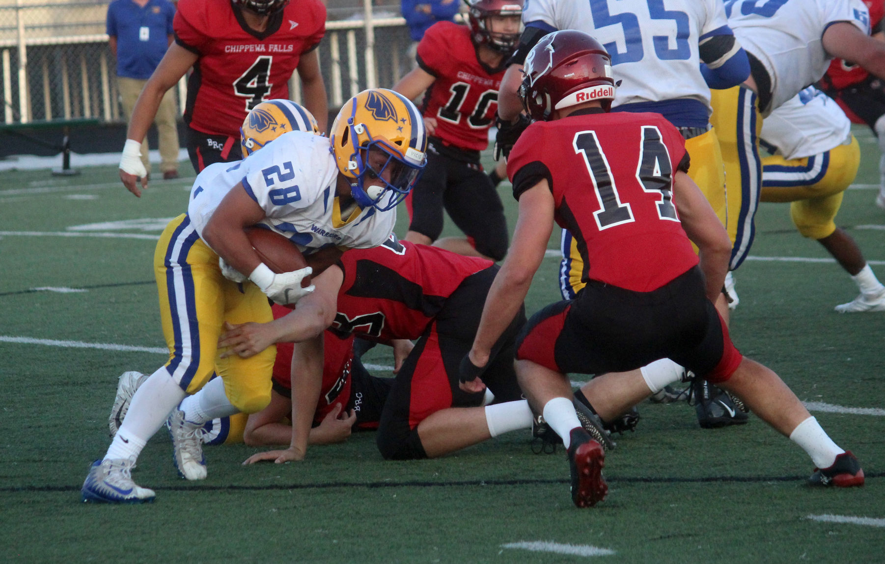 Rice Lake at Chi-Hi football 9-7-18